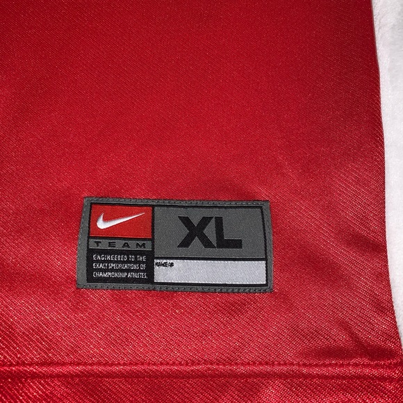 NIKE. Team Red & White Jersey. Sz Youth XL. Virtually new! - Picture 2 of 14